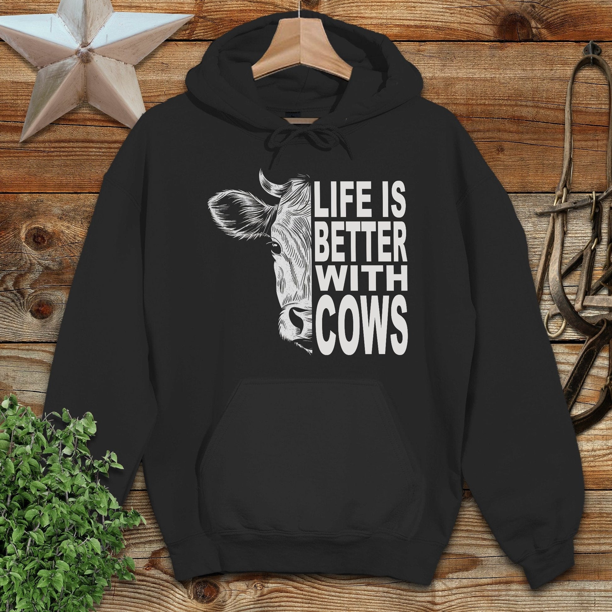 Life With Cows Hoodie