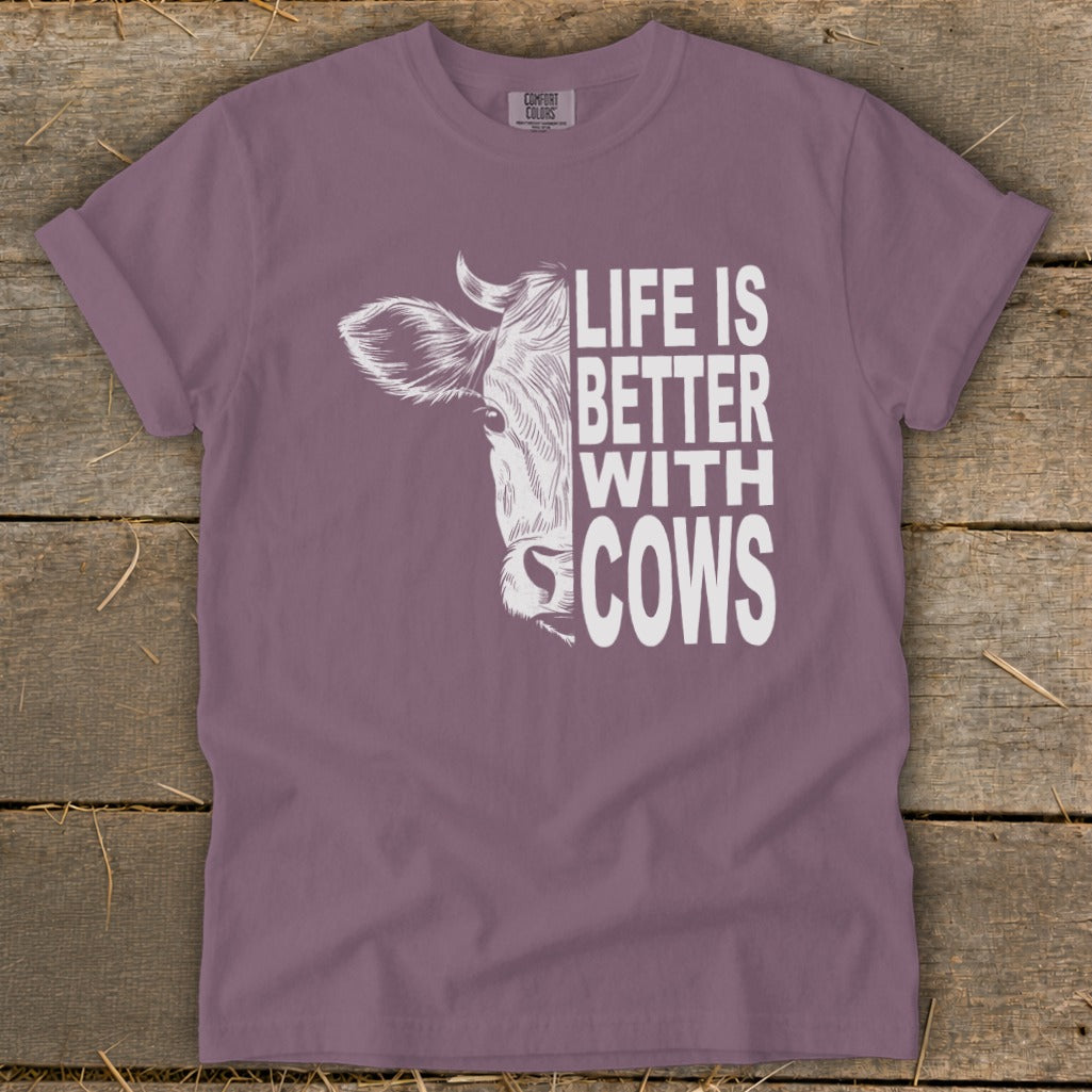 Life With Cows Signature Tee