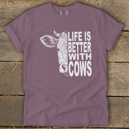 Life With Cows Signature Tee