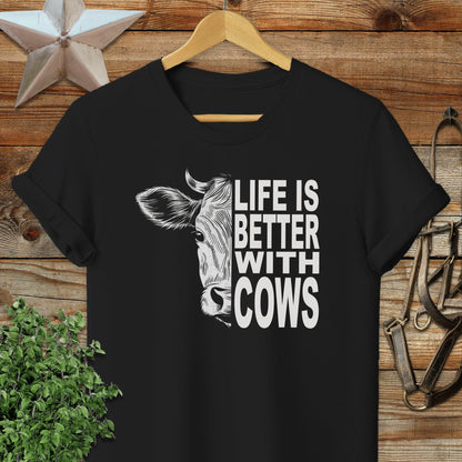 Life With Cows Softstyle Tee