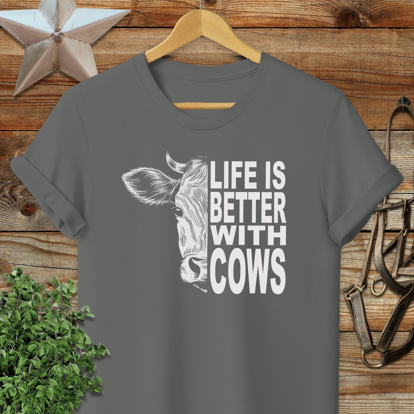 Life With Cows Softstyle Tee