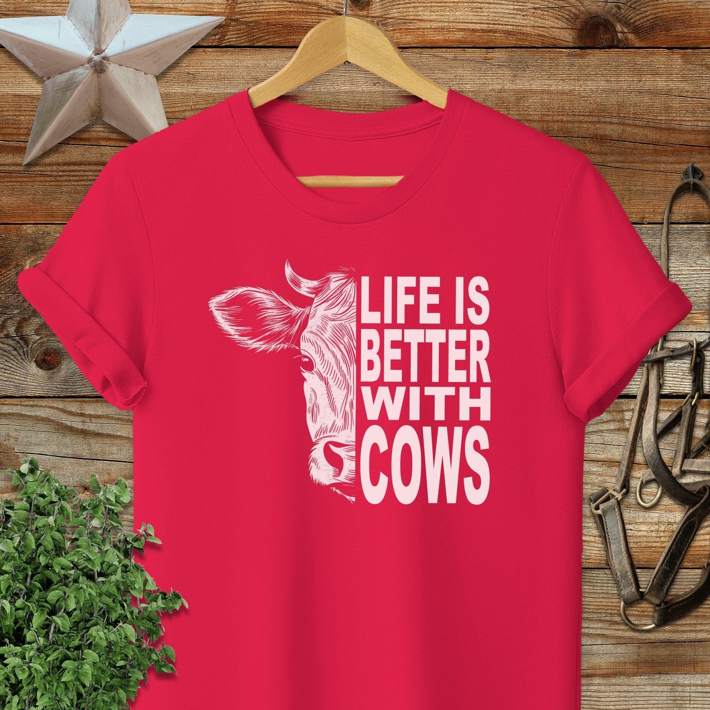 Life With Cows Softstyle Tee