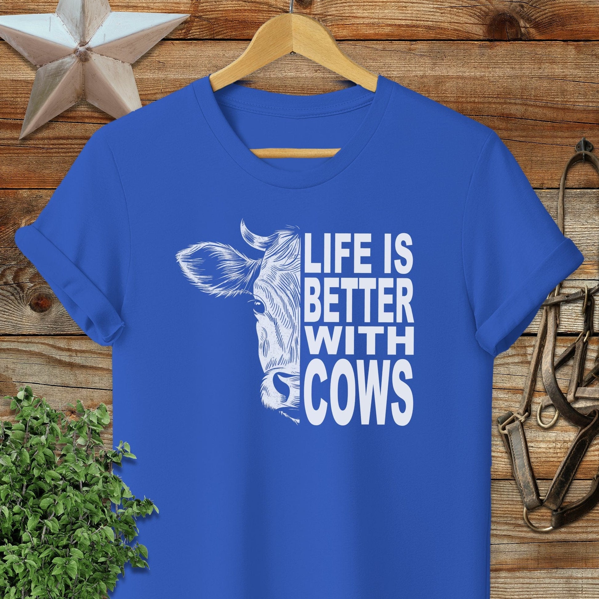 Life With Cows Softstyle Tee