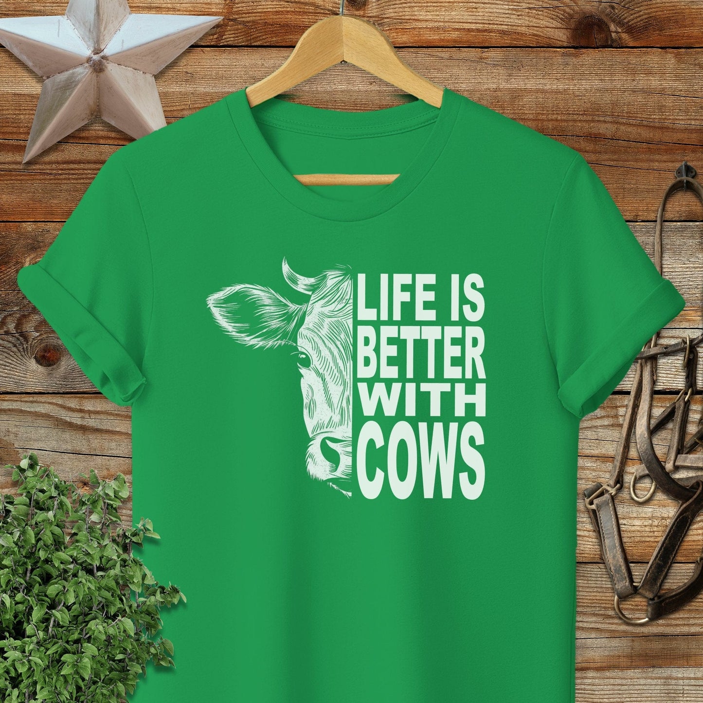 Life With Cows Softstyle Tee