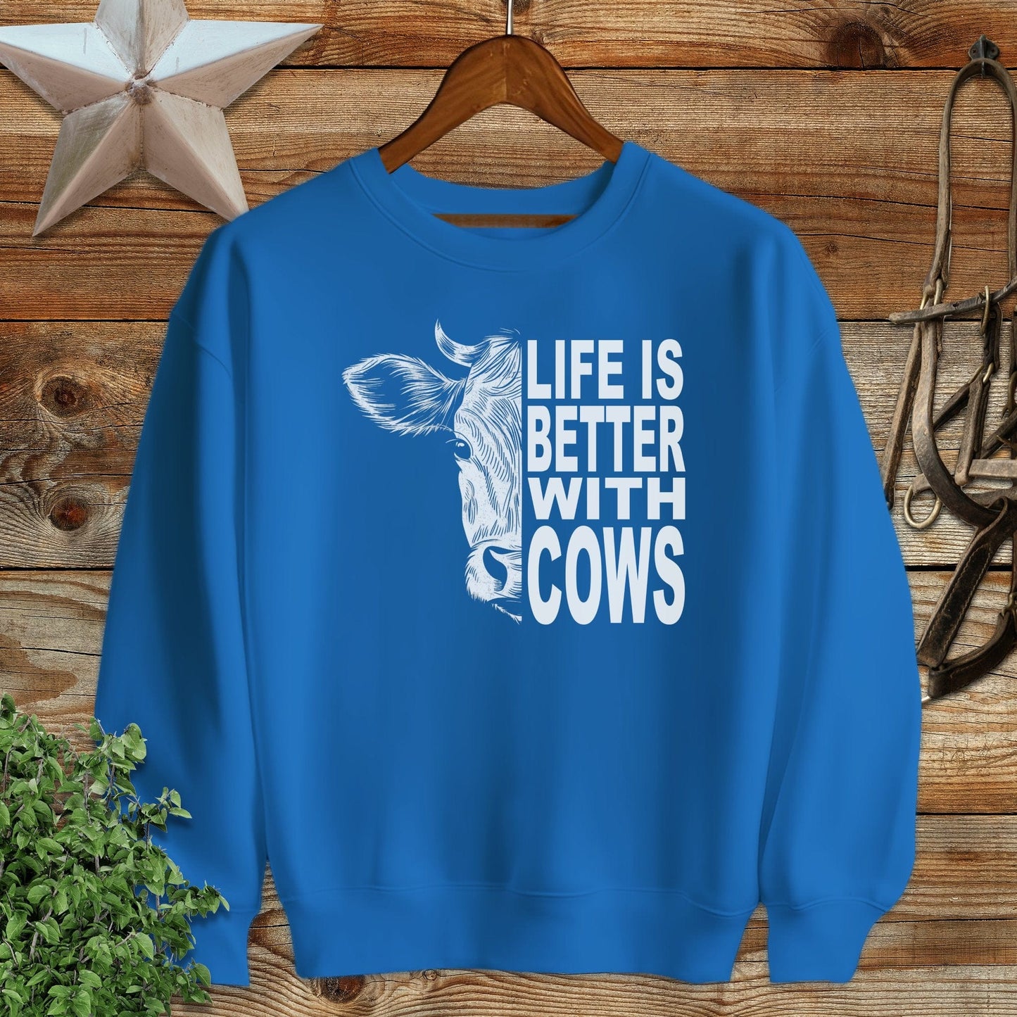 Life With Cows Sweatshirt
