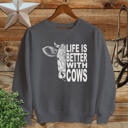 Life With Cows Sweatshirt