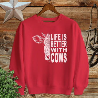 Life With Cows Sweatshirt