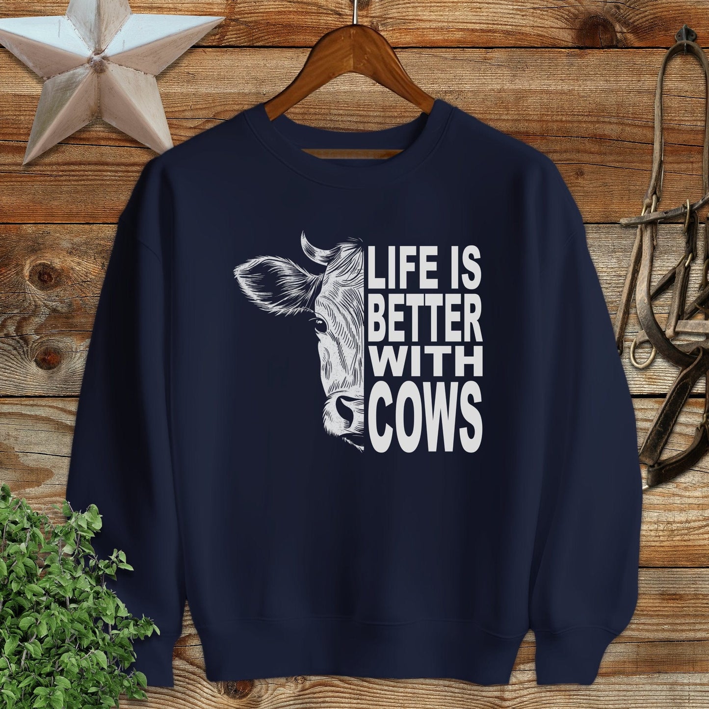 Life With Cows Sweatshirt