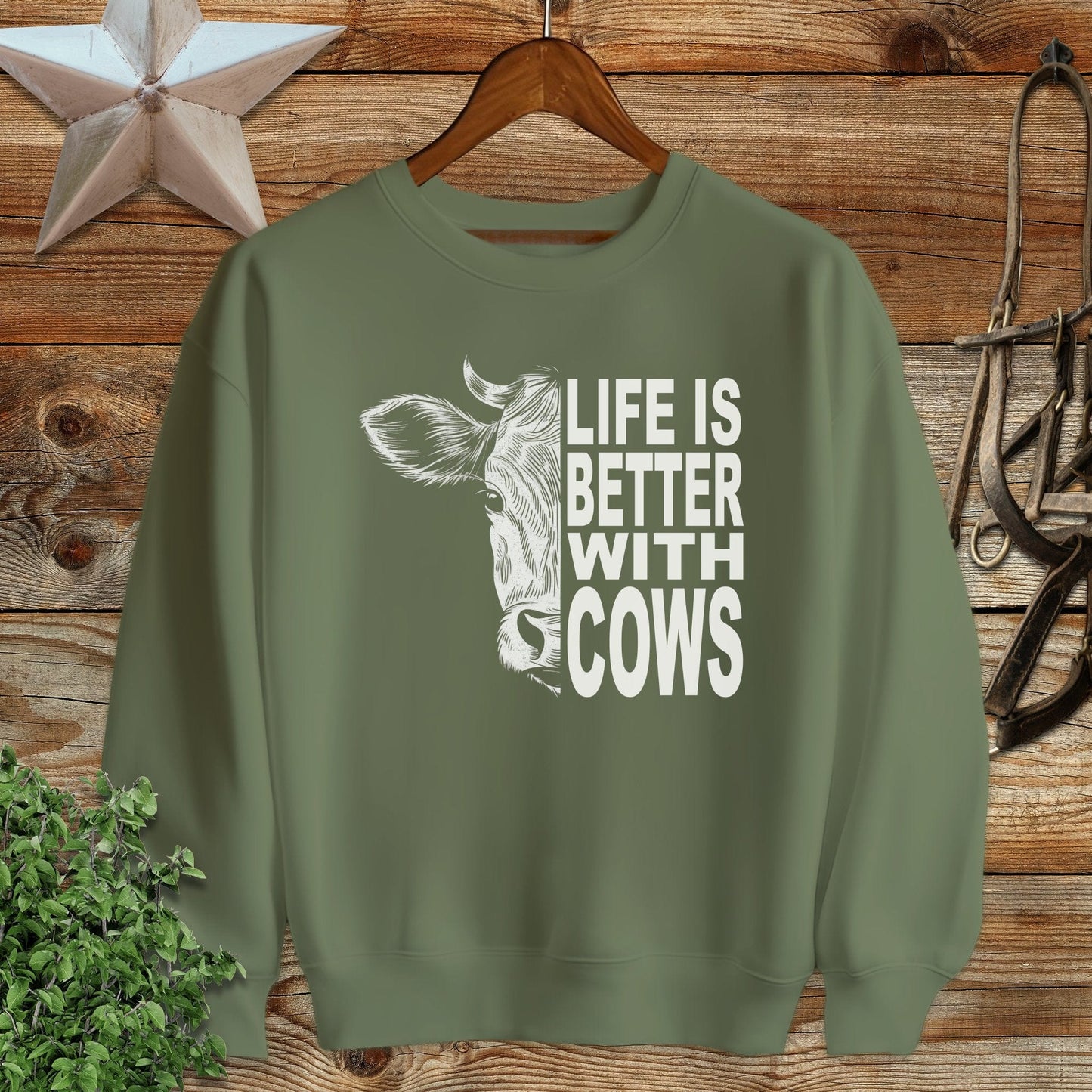 Life With Cows Sweatshirt