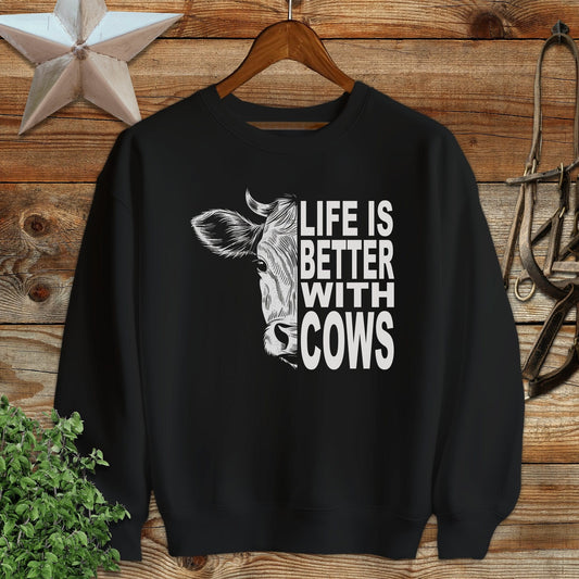 Life With Cows Sweatshirt