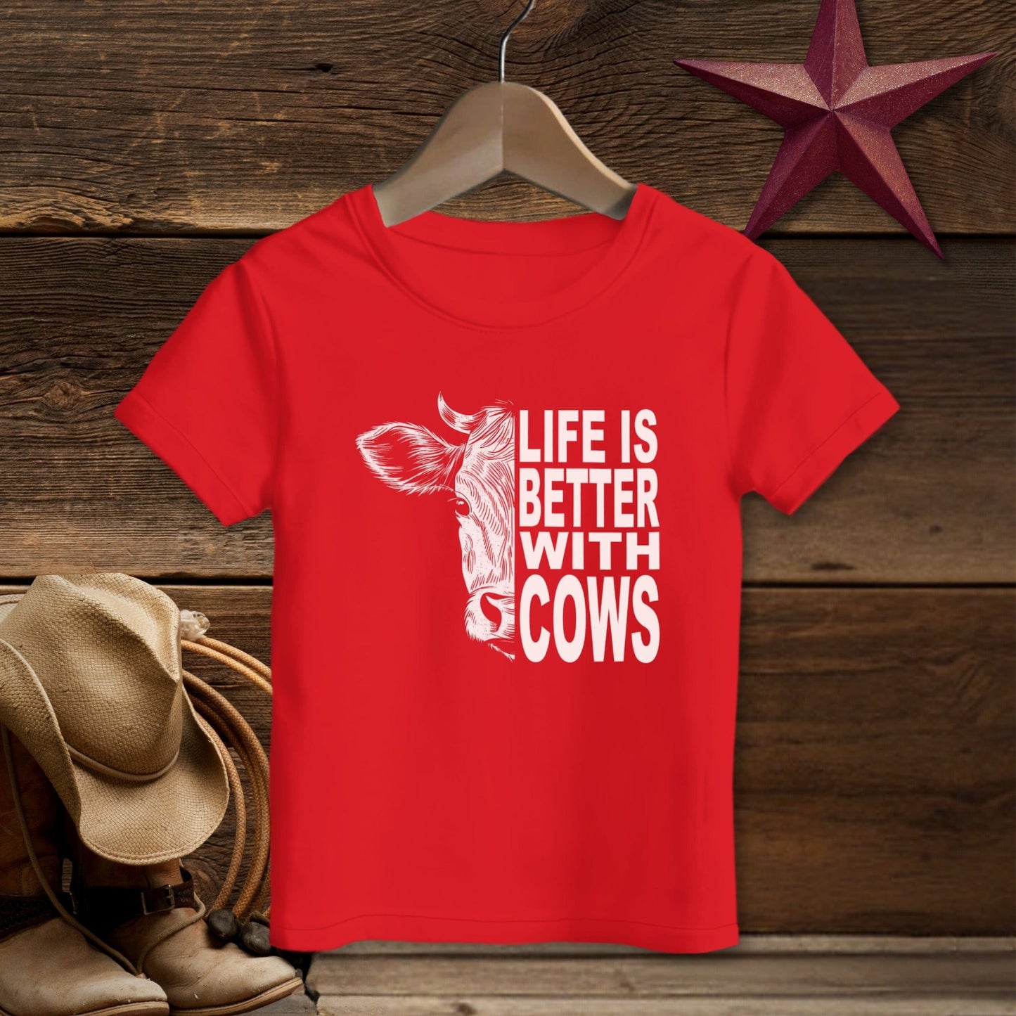 Life With Cows T-shirt (Toddler)