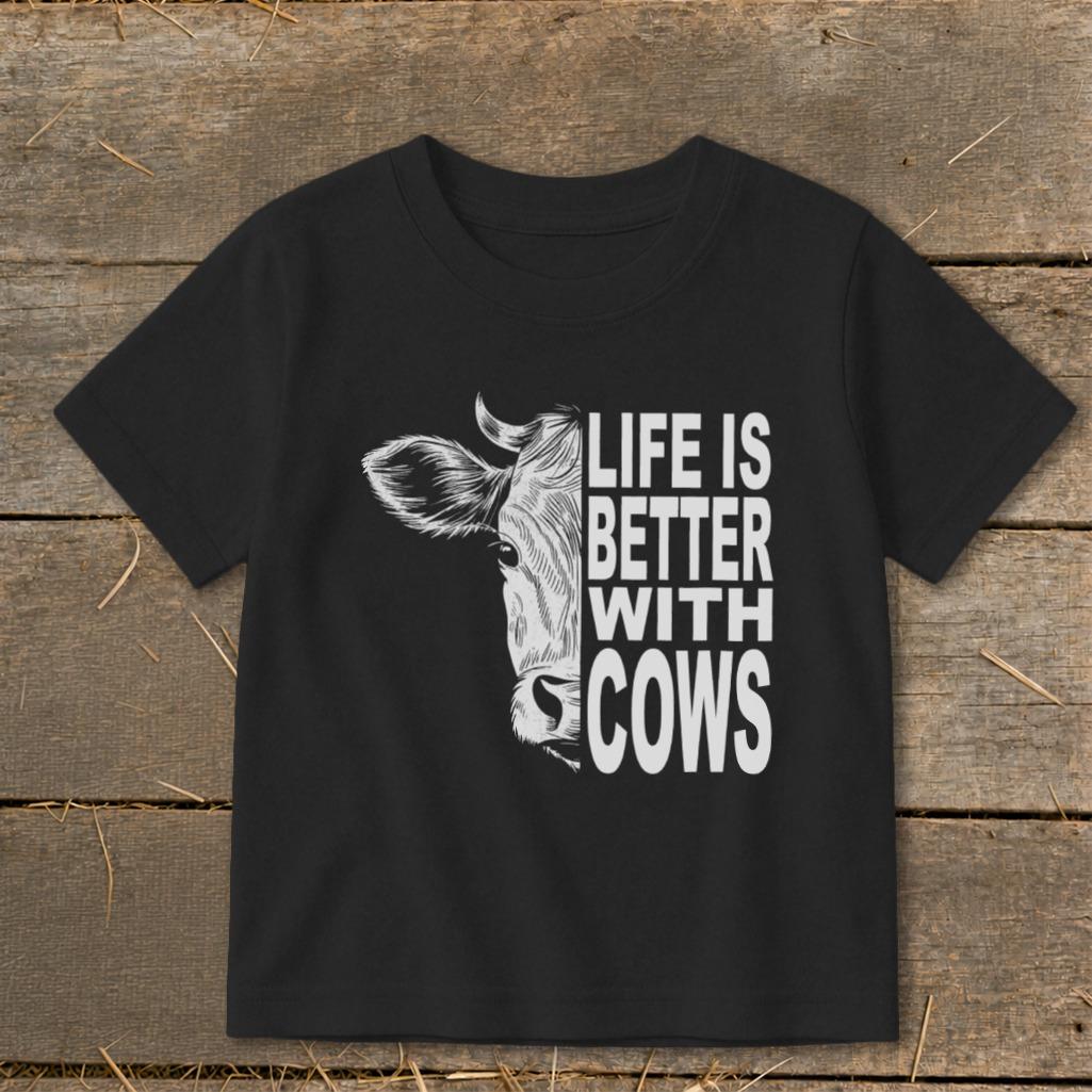 Life With Cows Toddler Tee