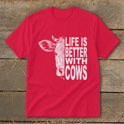 Life With Cows Youth Tee