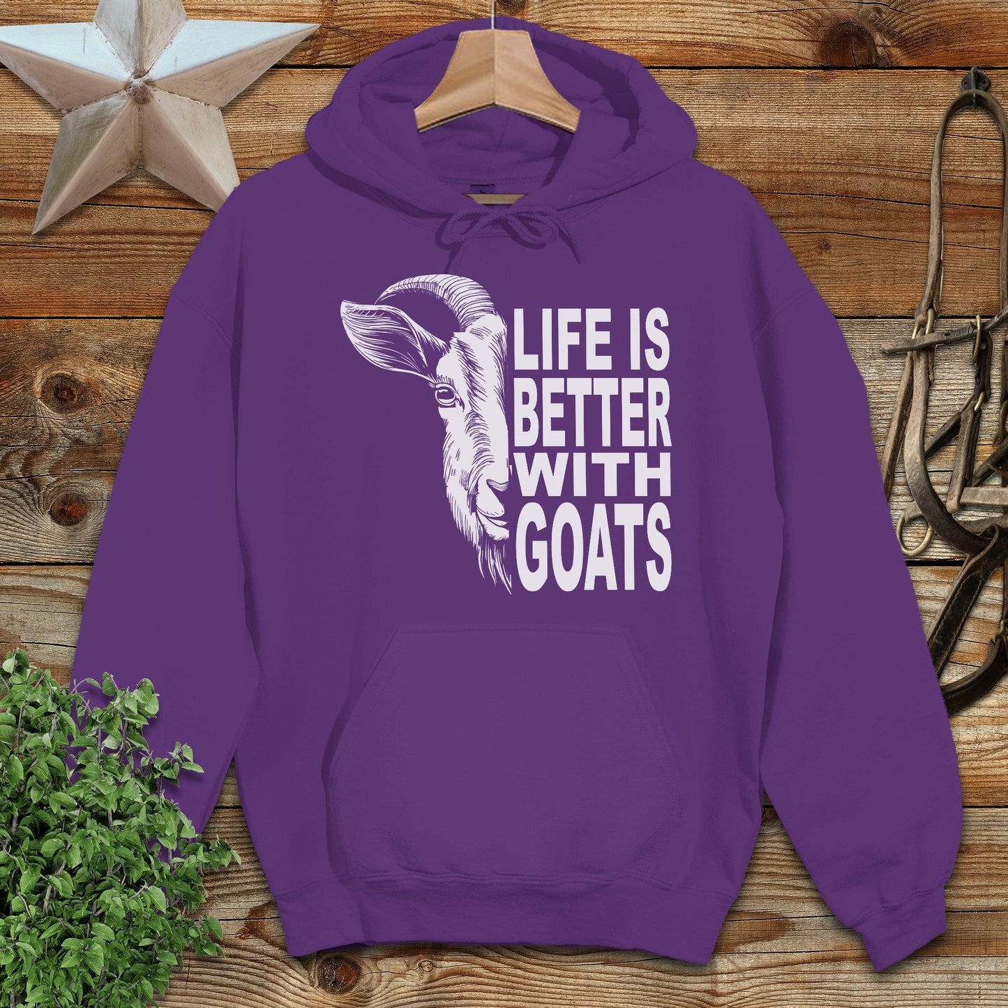 Life With Goats Hoodie