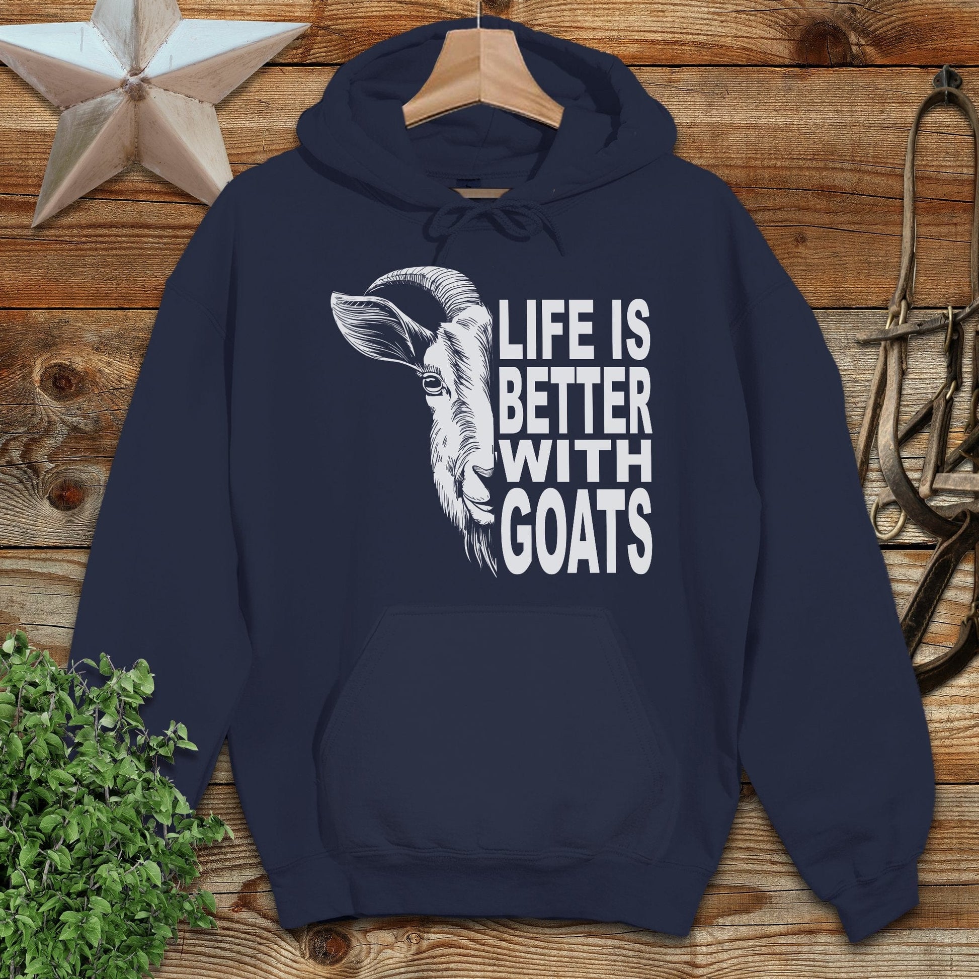 Life With Goats Hoodie