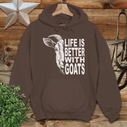 Life With Goats Hoodie