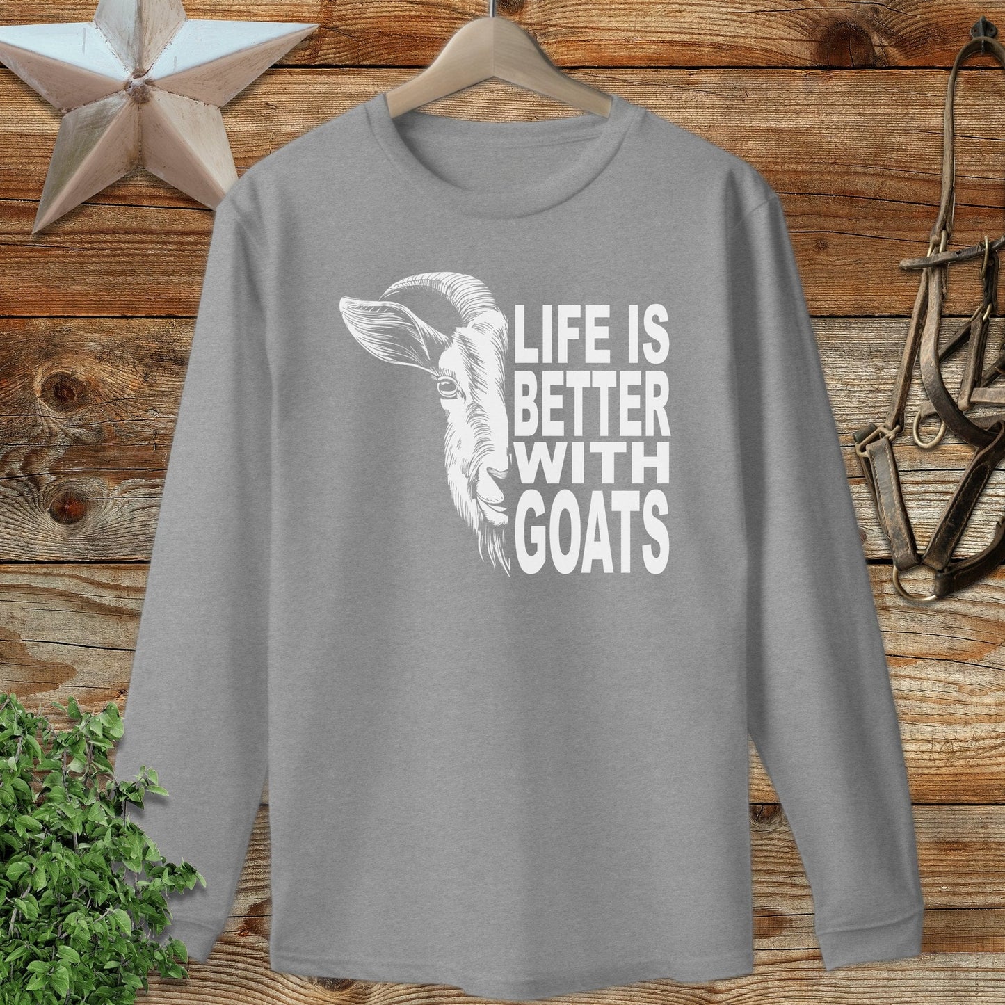Life With Goats Long Sleeve Tee