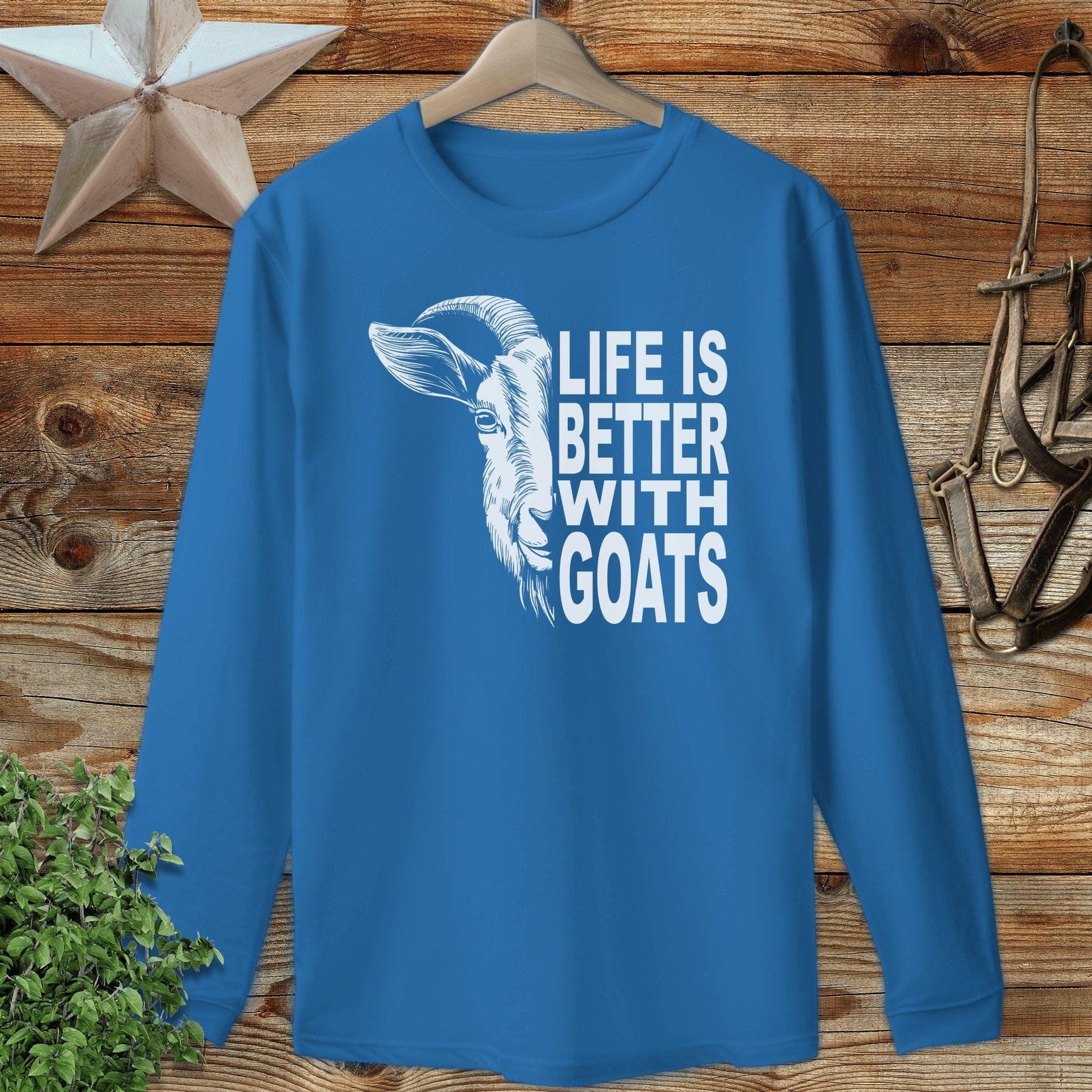 Life With Goats Long Sleeve Tee