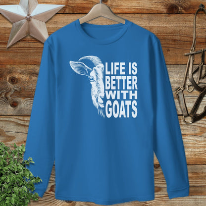 Life With Goats Long Sleeve Tee