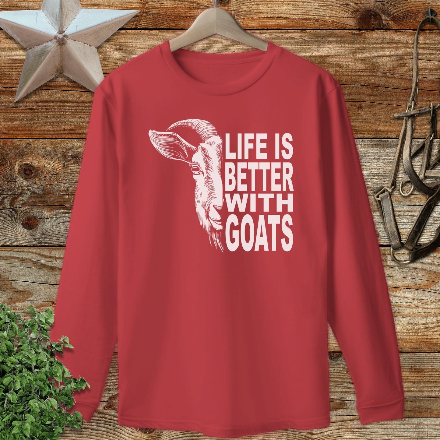Life With Goats Long Sleeve Tee
