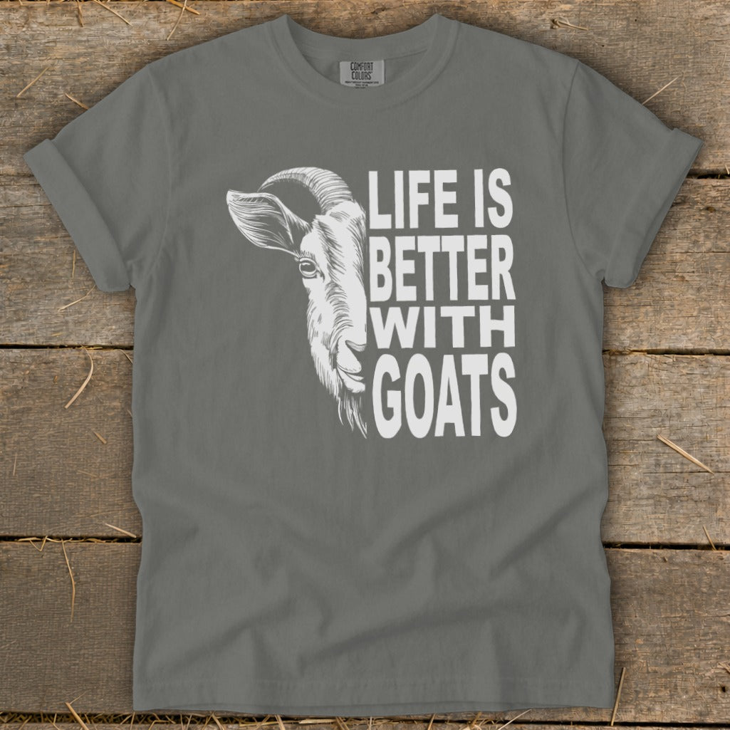 Life With Goats Signature Tee