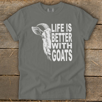 Life With Goats Signature Tee