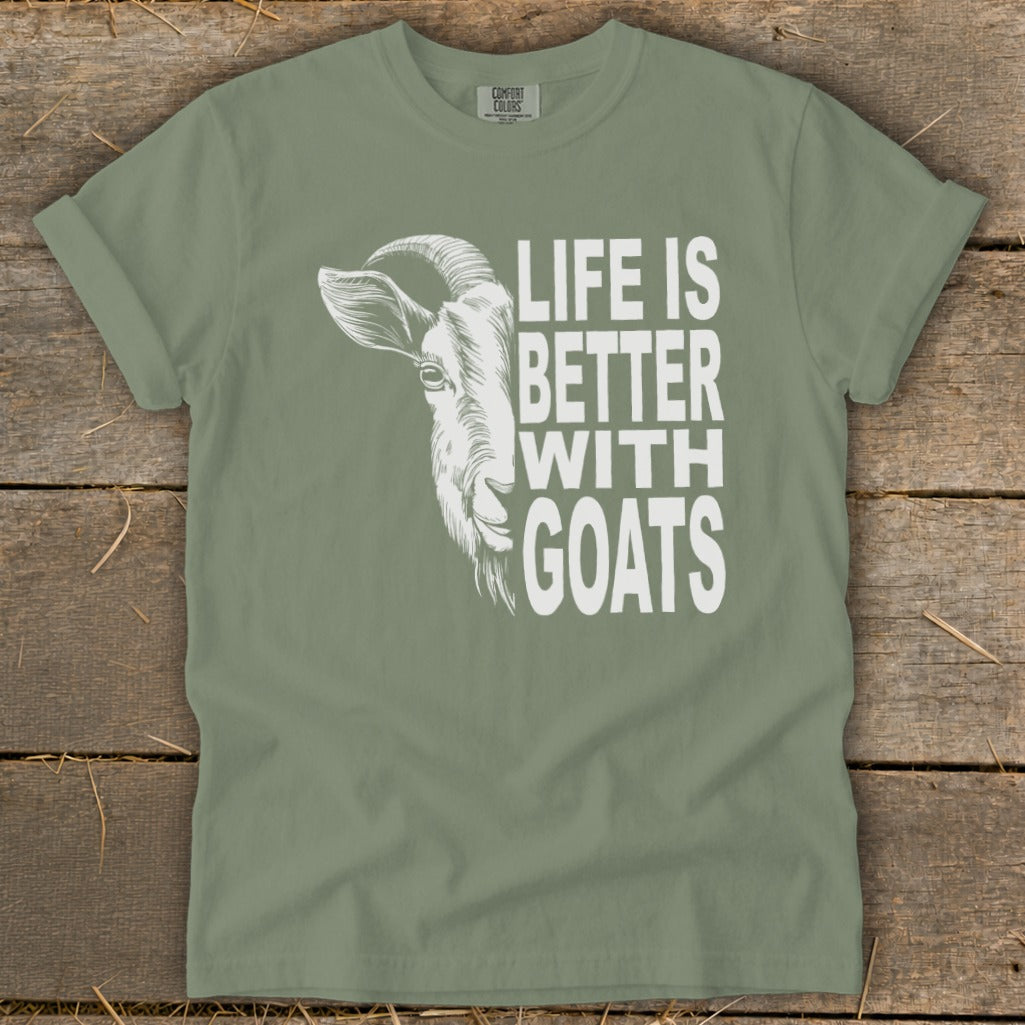 Life With Goats Signature Tee