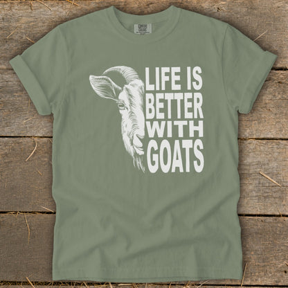 Life With Goats Signature Tee