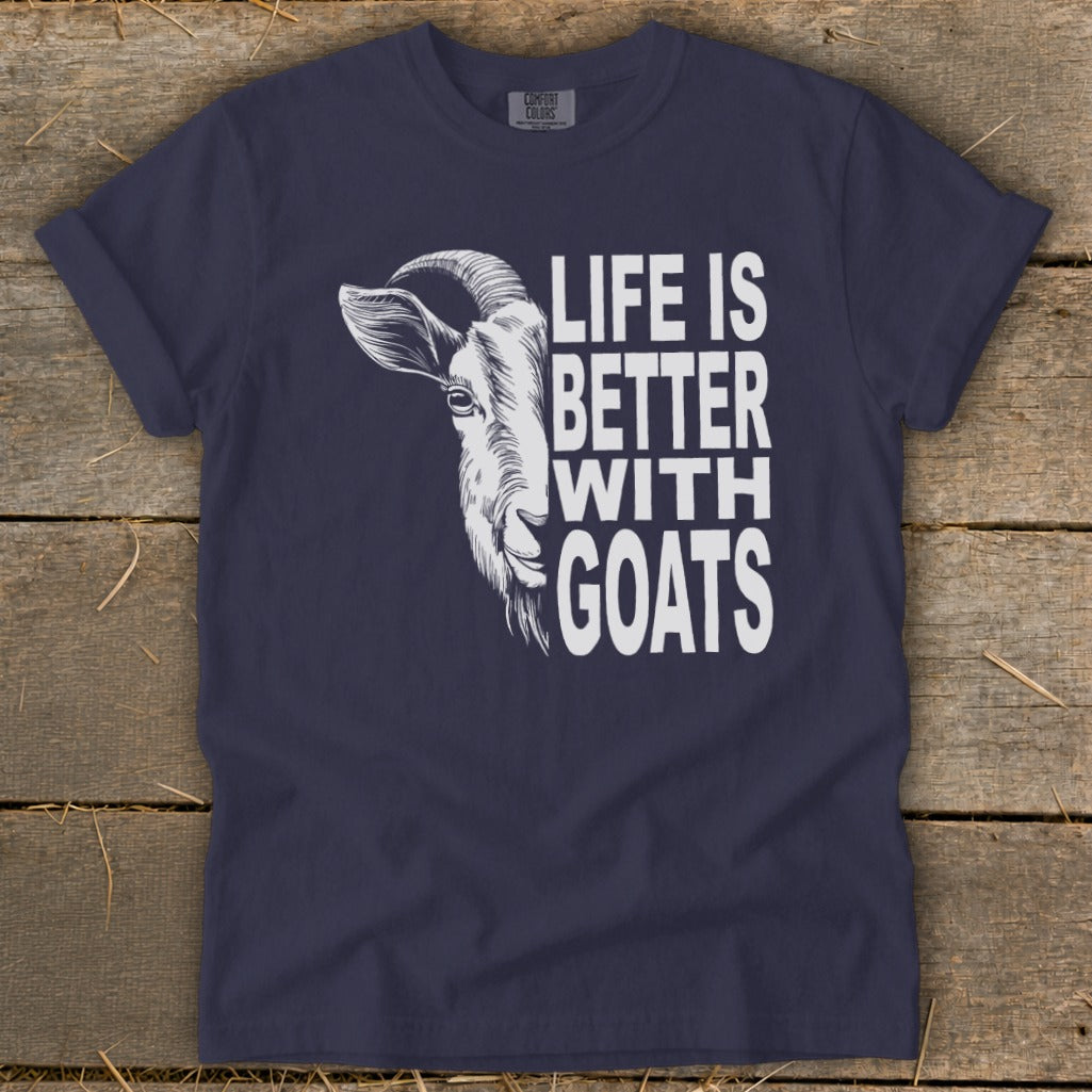 Life With Goats Signature Tee