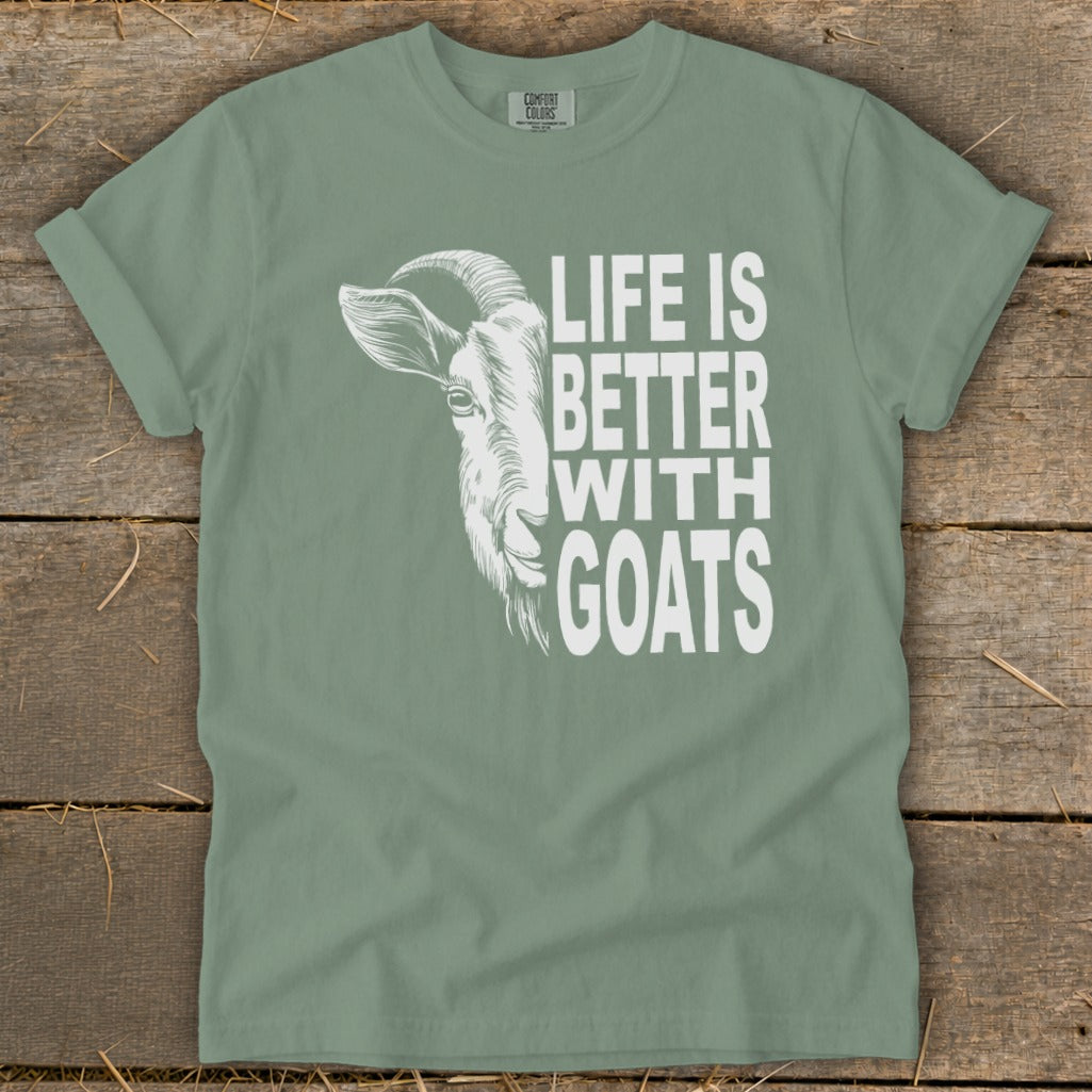 Life With Goats Signature Tee