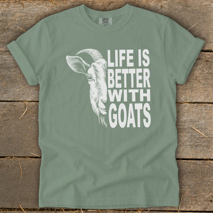 Life With Goats Signature Tee