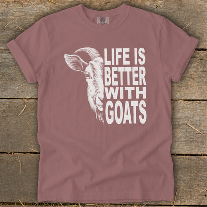 Life With Goats Signature Tee