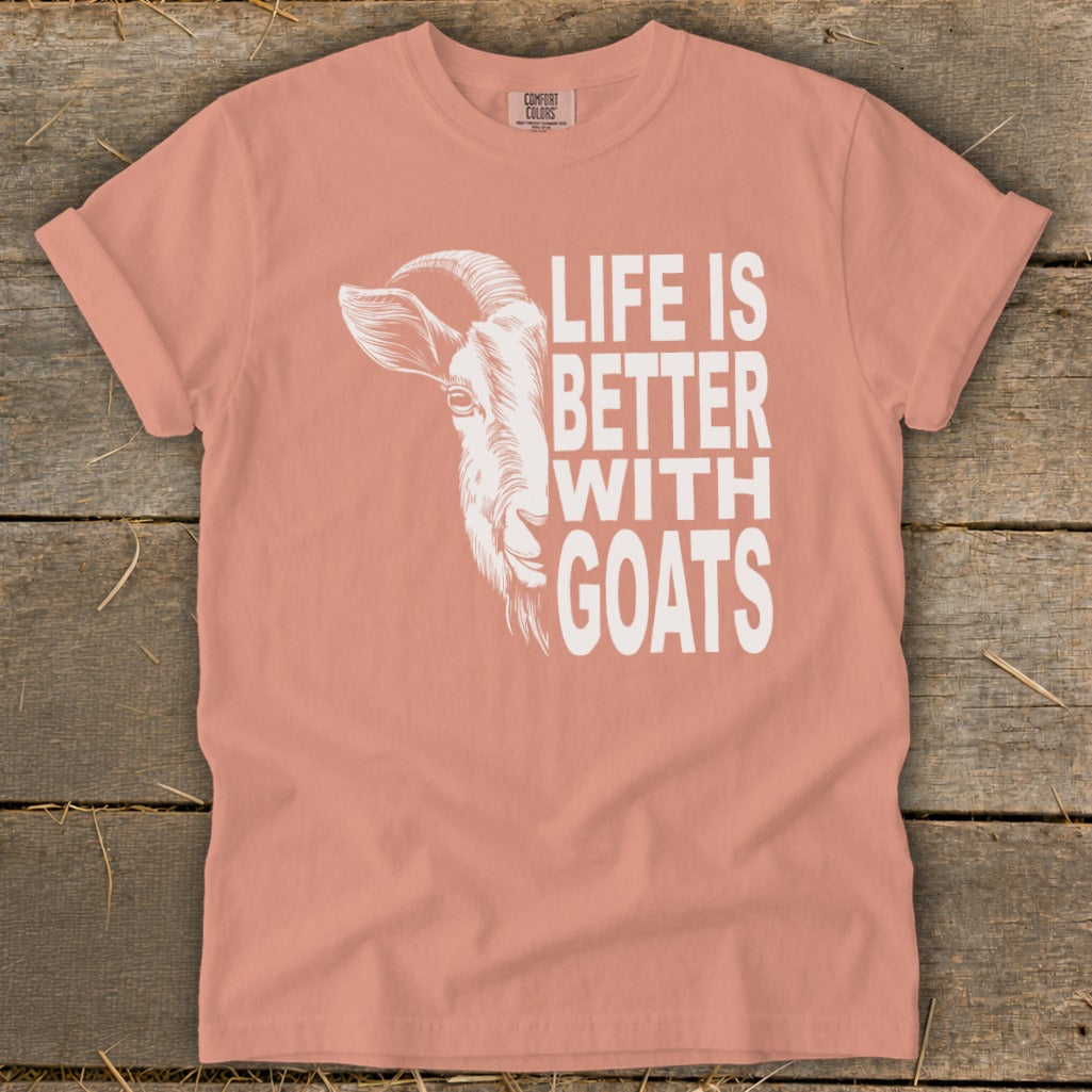 Life With Goats Signature Tee