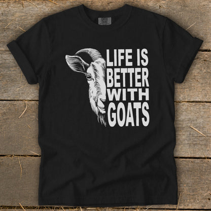 Life With Goats Signature Tee