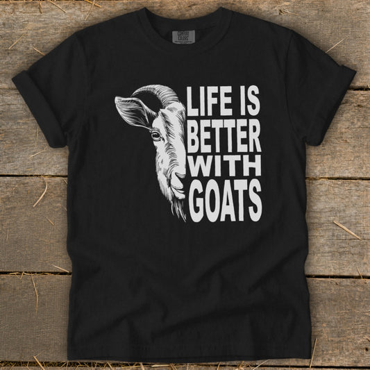 Life With Goats Signature Tee