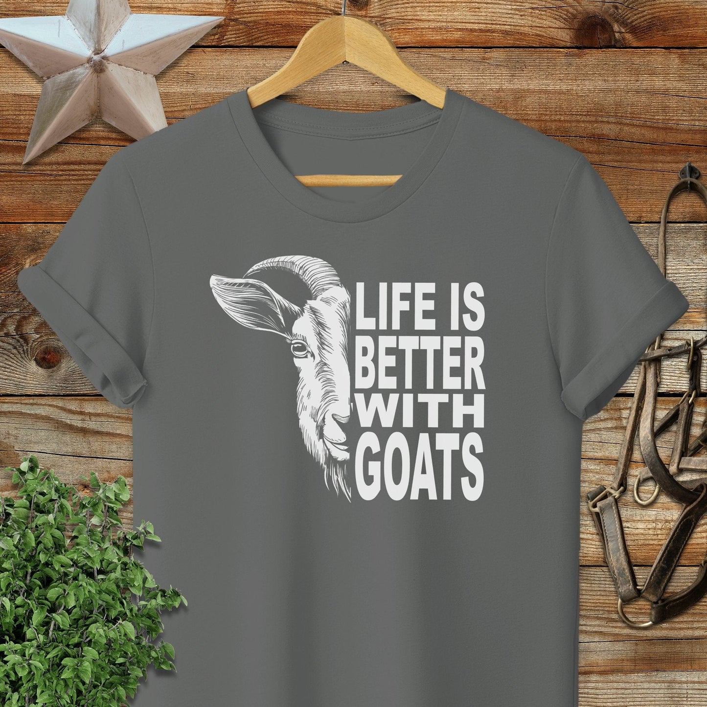 Life With Goats Softstyle Tee