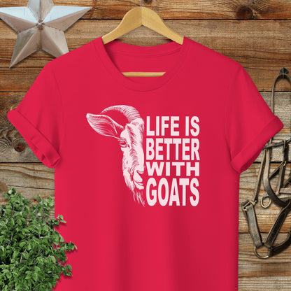 Life With Goats Softstyle Tee
