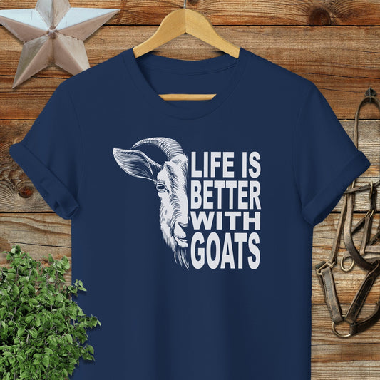 Life With Goats Softstyle Tee
