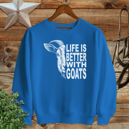 Life With Goats Sweatshirt