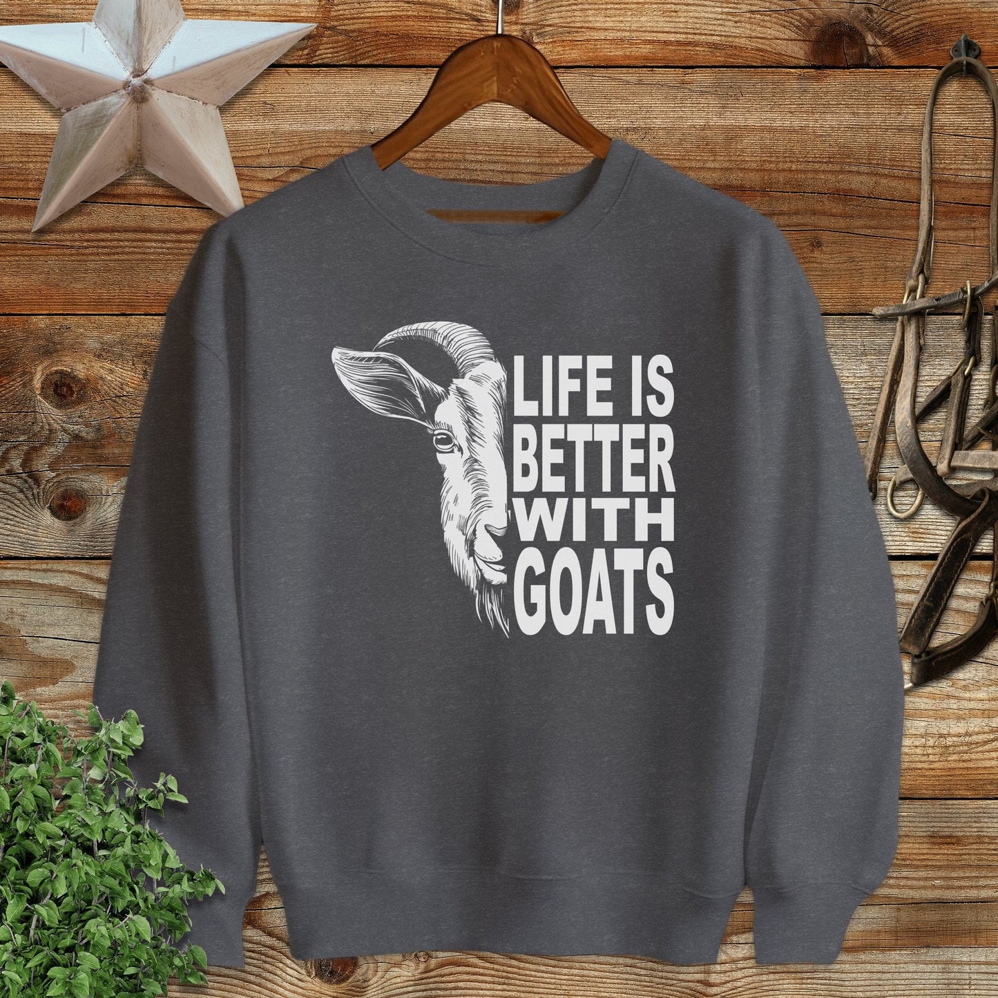 Life With Goats Sweatshirt