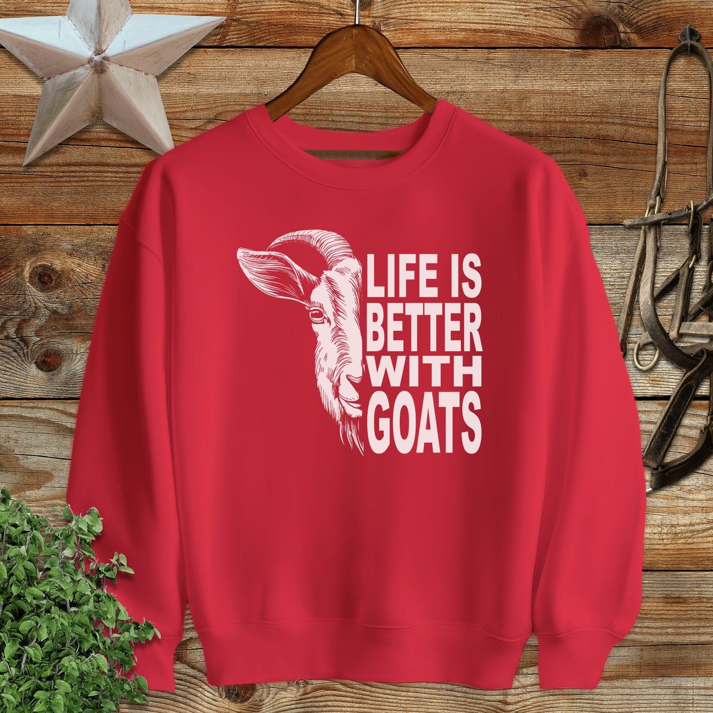 Life With Goats Sweatshirt