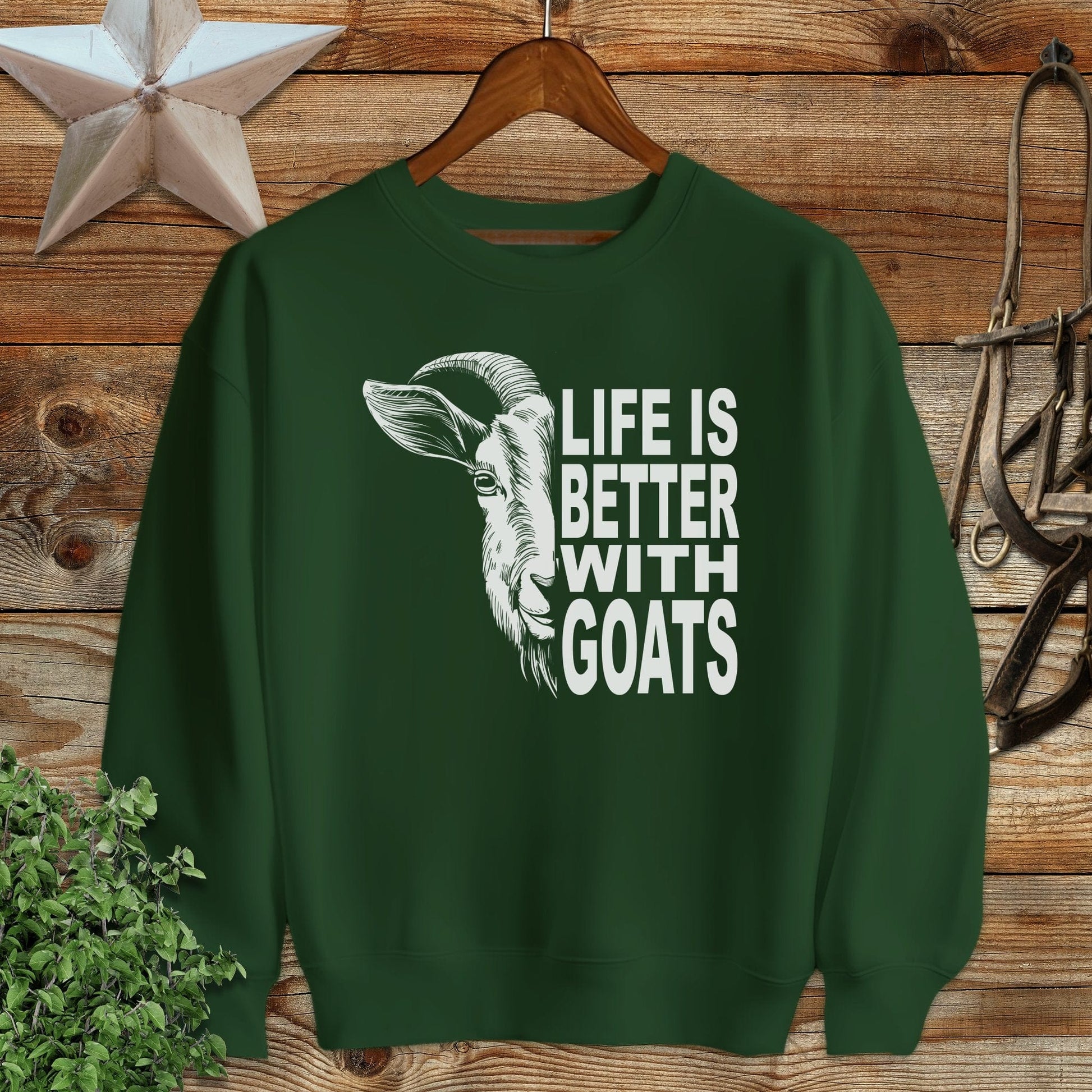 Life With Goats Sweatshirt