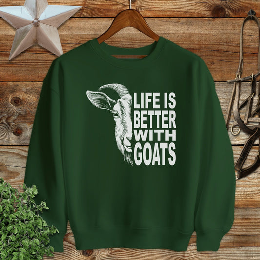 Life With Goats Sweatshirt