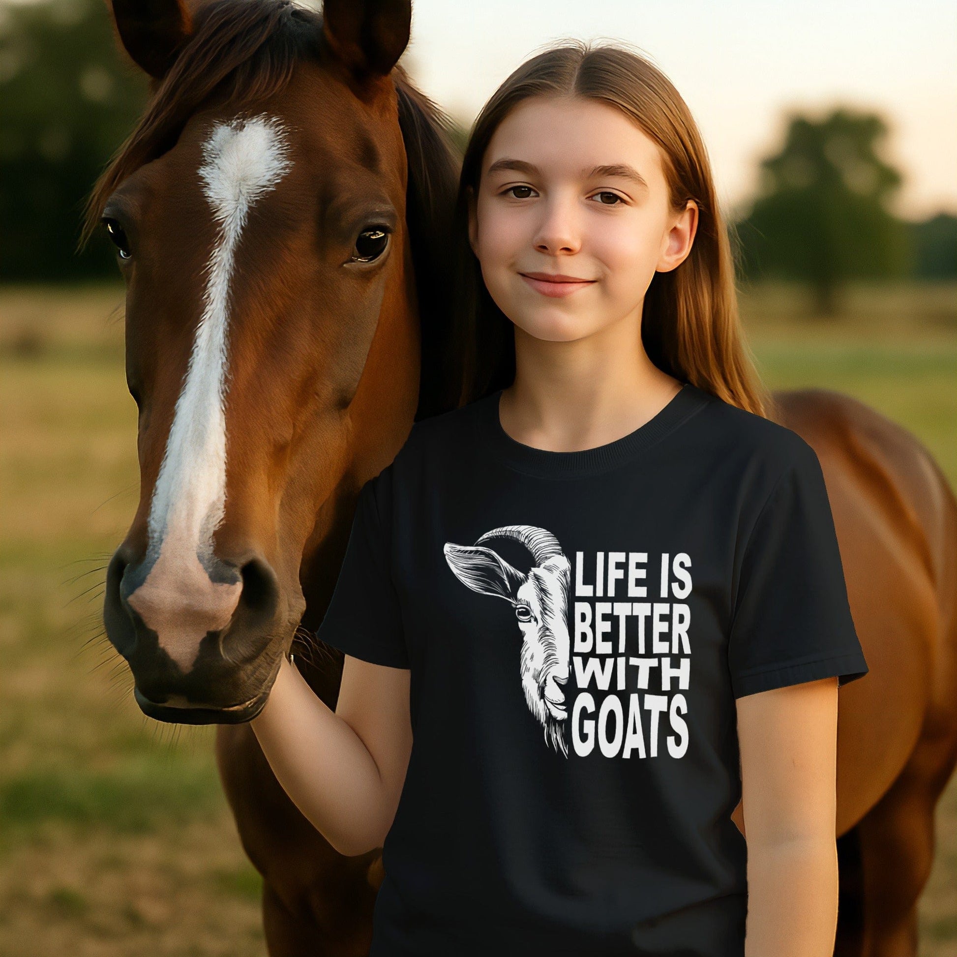 Life With Goats T-shirt (Youth)