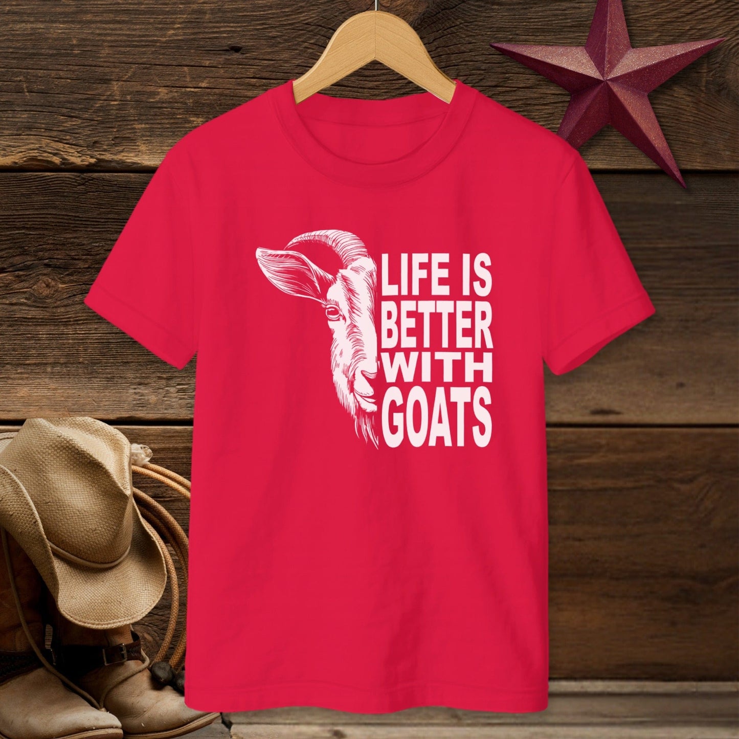 Life With Goats T-shirt (Youth)