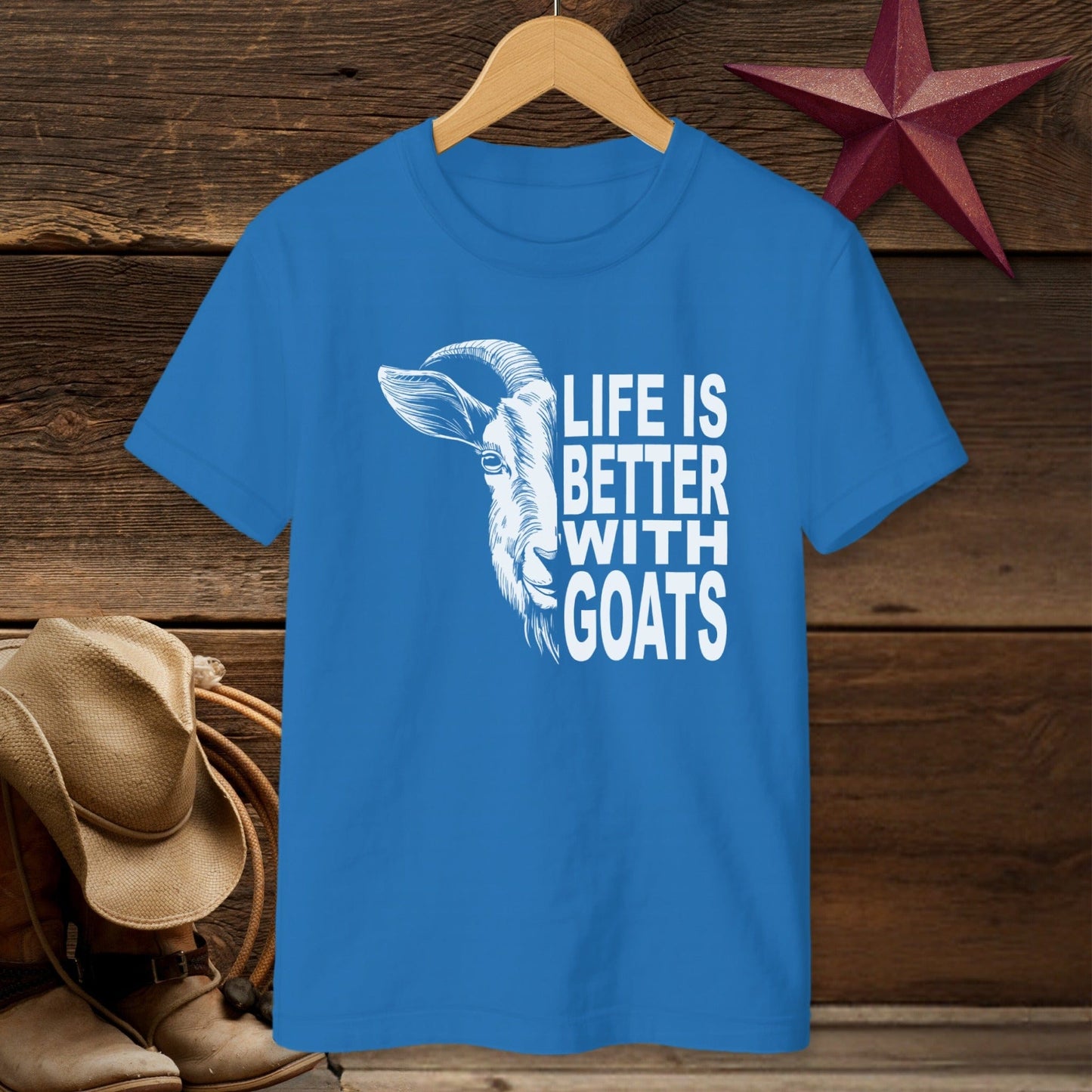 Life With Goats T-shirt (Youth)
