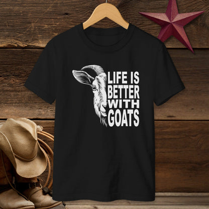 Life With Goats T-shirt (Youth)
