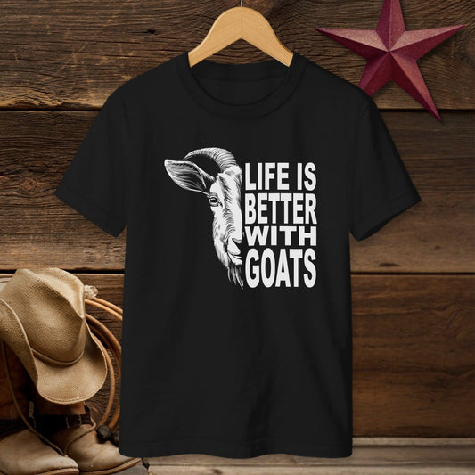 Life With Goats T-shirt (Youth)
