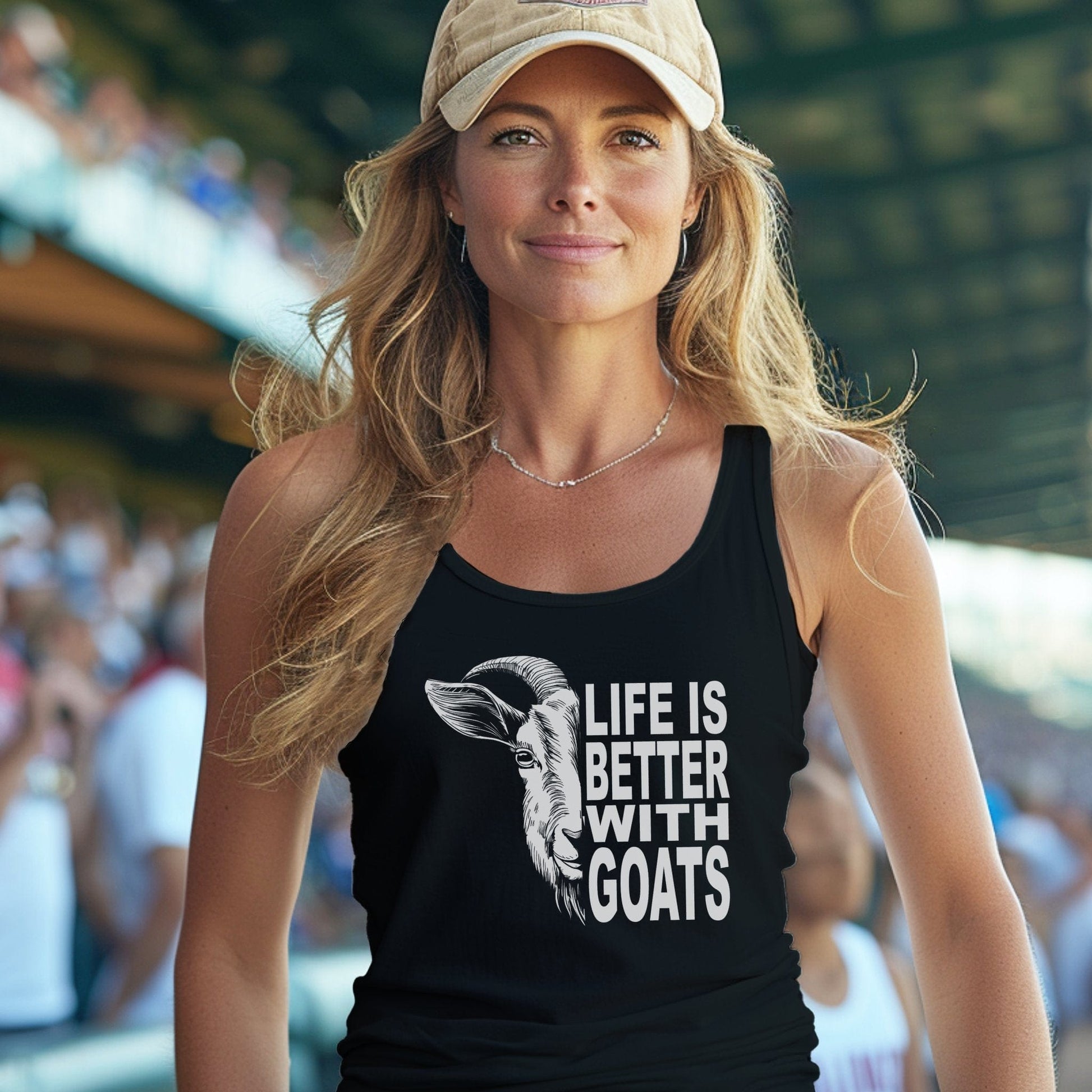 Life With Goats Tank Top