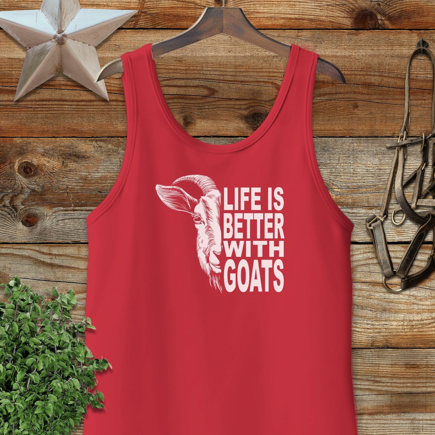 Life With Goats Tank Top